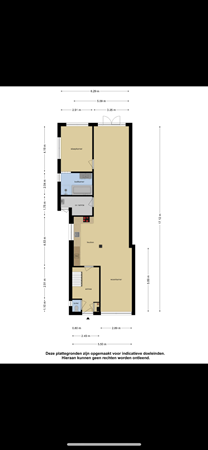 Floorplan - Zandkreekstraat 5, 4456 AL Lewedorp